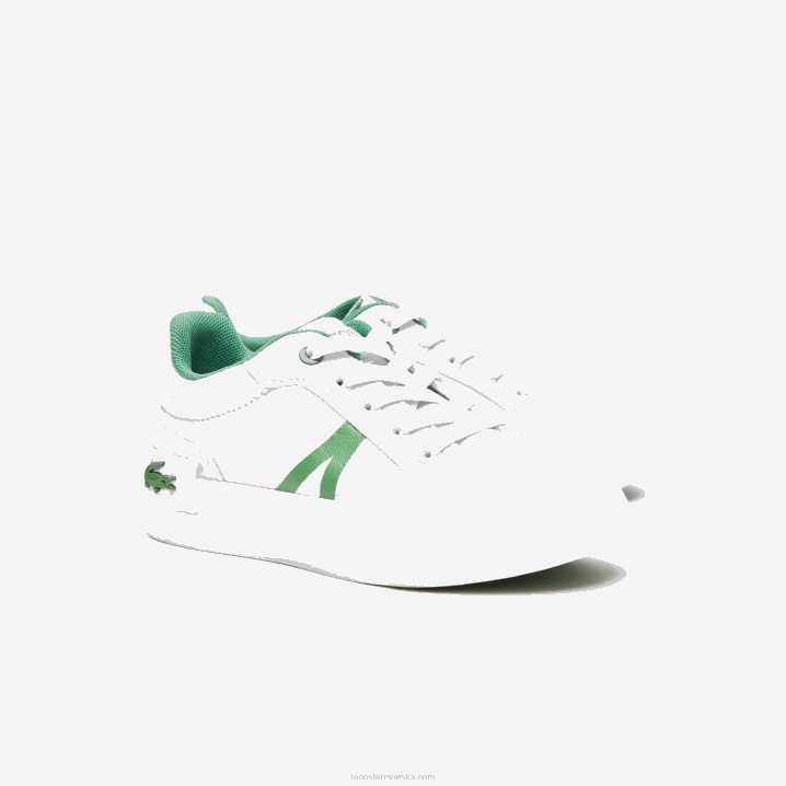 bijelo/zeleno 082 6H4B2933 dojenčad Lacoste l004 tekstilne tenisice