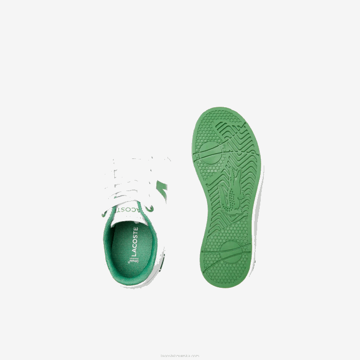 bijelo/zeleno 082 6H4B2933 dojenčad Lacoste l004 tekstilne tenisice