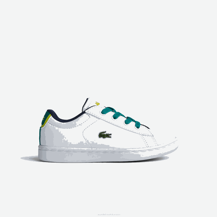 bijelo/zeleno 082 6H4B2985 dojenčad Lacoste carnaby sintetičke tenisice