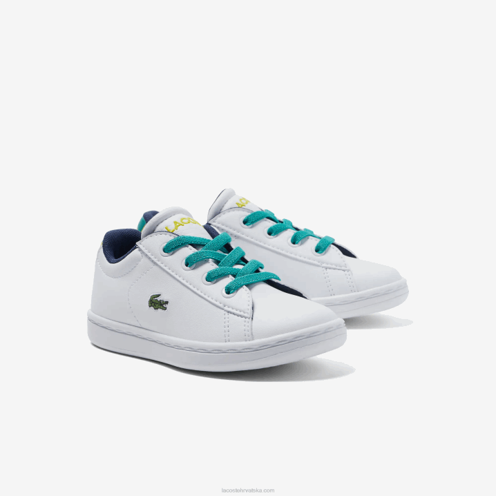bijelo/zeleno 082 6H4B2985 dojenčad Lacoste carnaby sintetičke tenisice