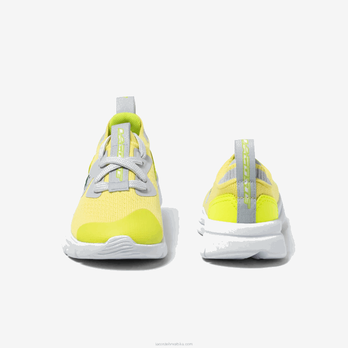 ylw/lt igra 382 6H4B2930 dojenčad Lacoste run spin pletene tekstilne tenisice