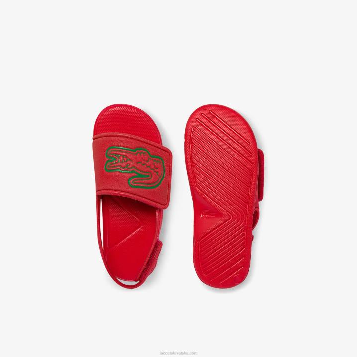 crveno zelena t2q 6H4B2971 dojenčad Lacoste l.30 remen od sintetičkih tobogana