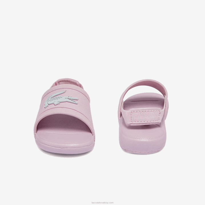 svijetlo roza i bijela 208 6H4B2967 dojenčad Lacoste l.30 sintetičkih stakalca