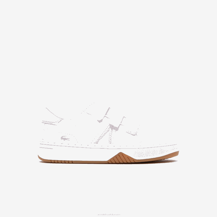 bijela i ružičasta b53 6H4B2977 dojenčad Lacoste l001 sintetičke tenisice