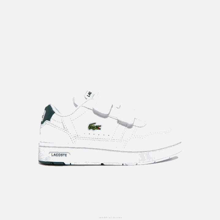 bijela i tamno zelena 1r5 6H4B2942 dojenčad Lacoste t-clip sintetičke tenisice