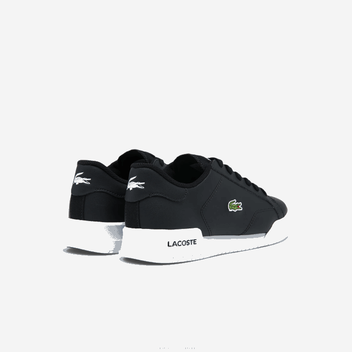 crno-bijelo 312 6H4B3319 juniori Lacoste twin serve sintetičke tenisice