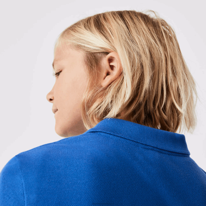 plavi k1q 6H4B2943 djeca Lacoste regular fit petit pique polo