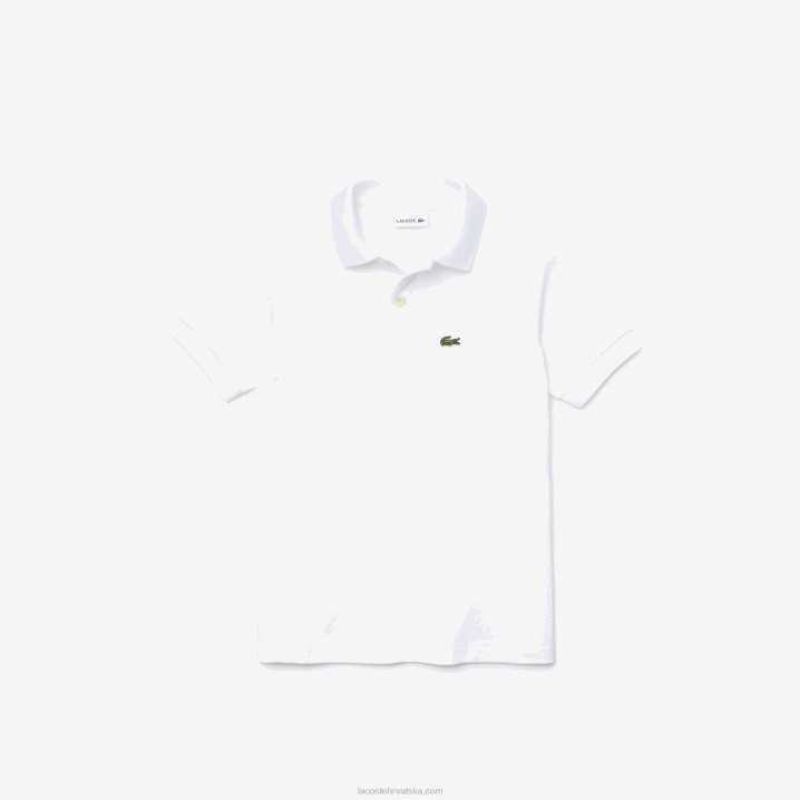 bijela 001 6H4B3000 djeca Lacoste regular fit petit pique polo