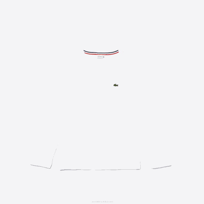 bijela 001 6H4B3140 djeca Lacoste majica kratkih rukava s okruglim izrezom