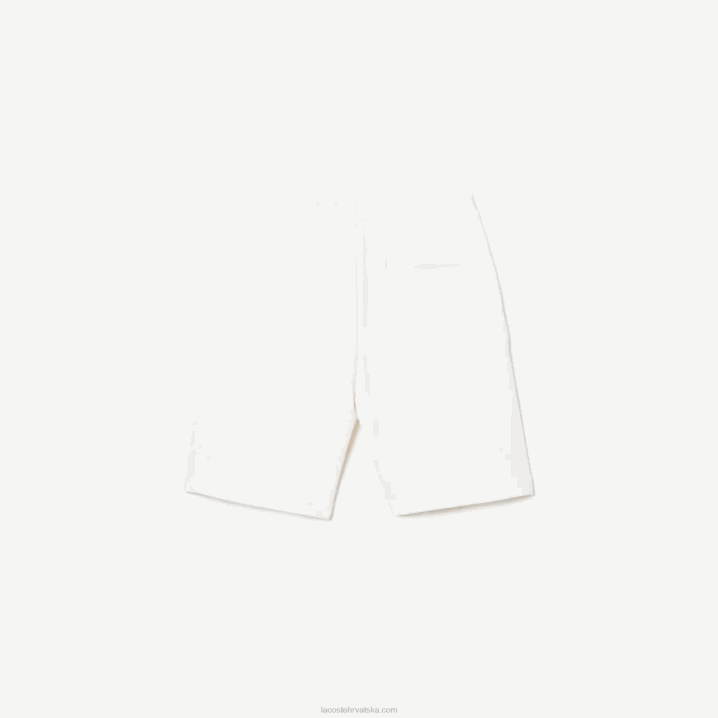 bijela 70v 6H4B3072 dječaci Lacoste kratke hlače s kontrastnim printom