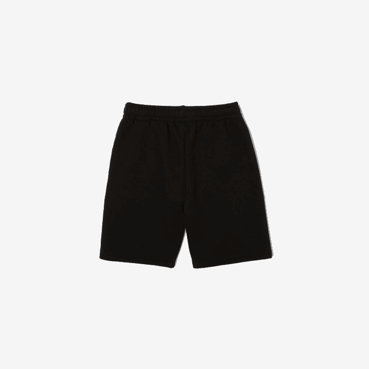 crna 031 6H4B3099 djeca Lacoste kratke hlače od flisa od organskog brušenog pamuka