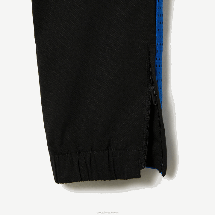 crno plavo žuto ayf 6H4B3047 dječaci Lacoste set za trčanje u boji u boji za tenis