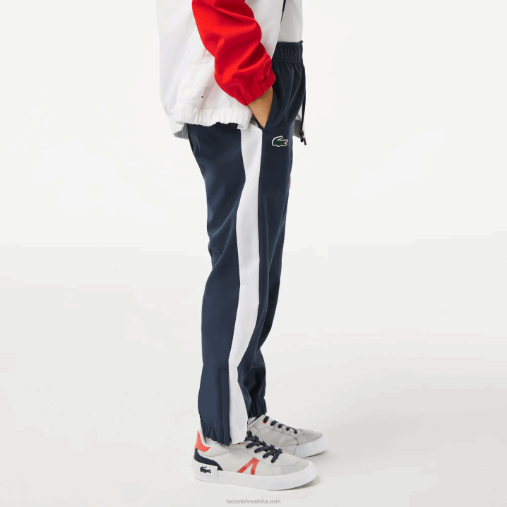 crveno bijelo plavo cf1 6H4B3043 dječaci Lacoste tenis x daniil medvedev set za trčanje