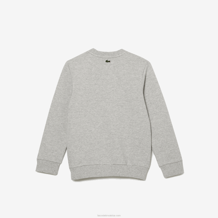 siva chine bijela bg3 6H4B3058 djeca Lacoste trenirka s kontrastnim brendom colorblock