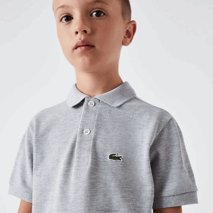 sivi chine cca 6H4B3126 djeca Lacoste regular fit petit pique polo