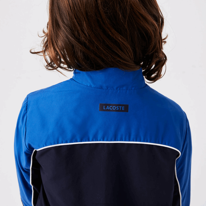 tamnoplava 976 6H4B3209 dječaci Lacoste sportska color-block trenirka