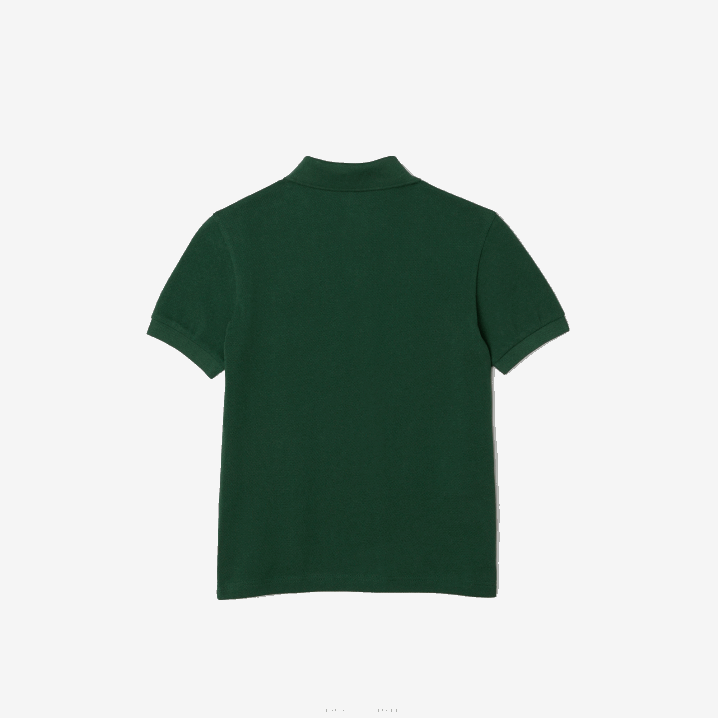 zelena 132 6H4B3034 djeca Lacoste organski pamuk kontrastni print polo