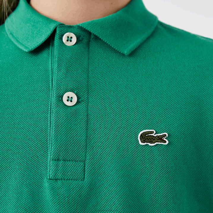 zelena hd2 6H4B3155 djeca Lacoste regular fit petit pique polo