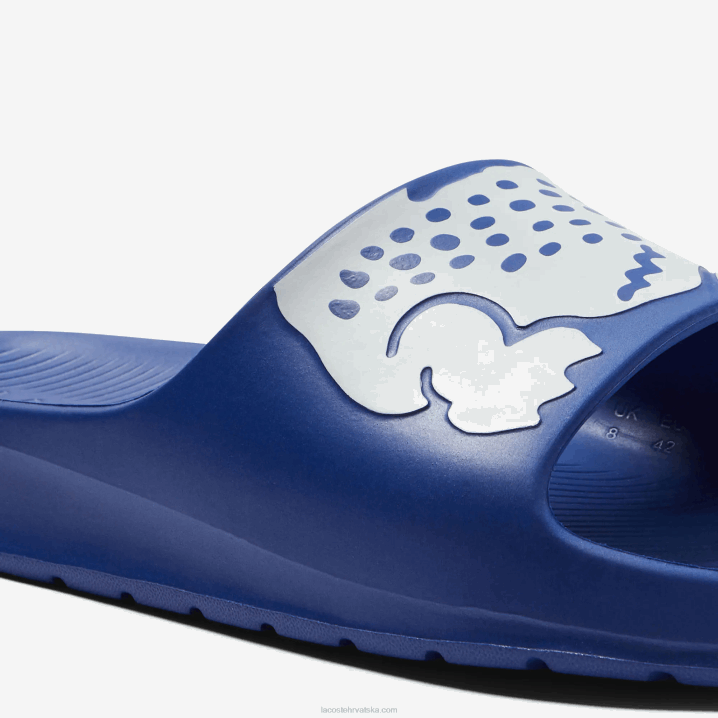 plavo bijela 221 6H4B1898 muškarci Lacoste croco 2.0 sintetički remen s logotipom