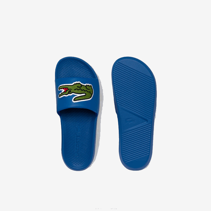 plavo zelena bg3 6H4B1773 muškarci Lacoste croco sintetički remen s logotipom