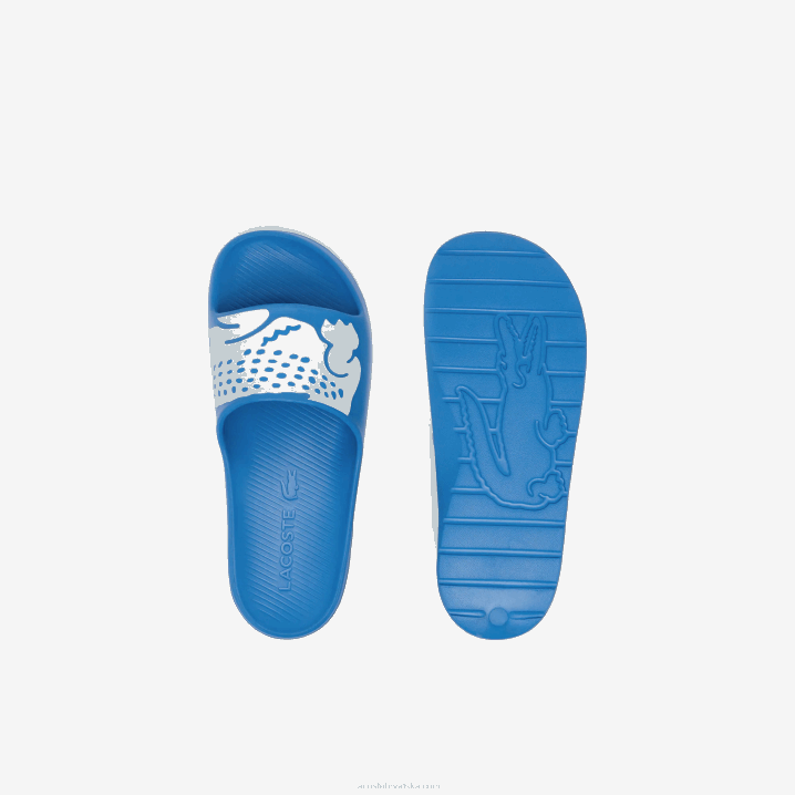 svijetlo plava bijela 2k7 6H4B1897 muškarci Lacoste croco 2.0 sintetički remen s logotipom