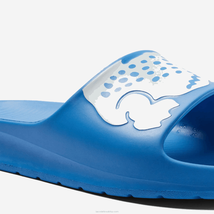 svijetlo plava bijela 2k7 6H4B1897 muškarci Lacoste croco 2.0 sintetički remen s logotipom