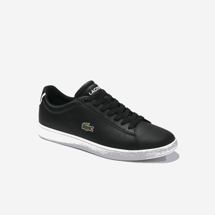 crna 024 6H4B1875 muškarci Lacoste carnaby evo kožne tenisice