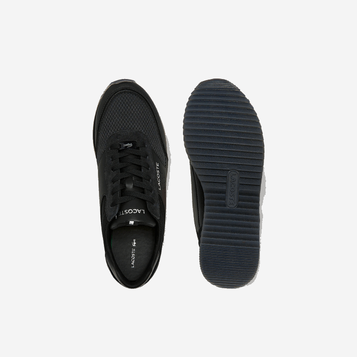 crna 02h 6H4B1706 muškarci Lacoste partner luxe tekstilne tenisice