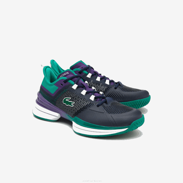 crni tirkiz 1s3 6H4B1892 muškarci Lacoste ag-lt21 tenisice od ultra tekstila