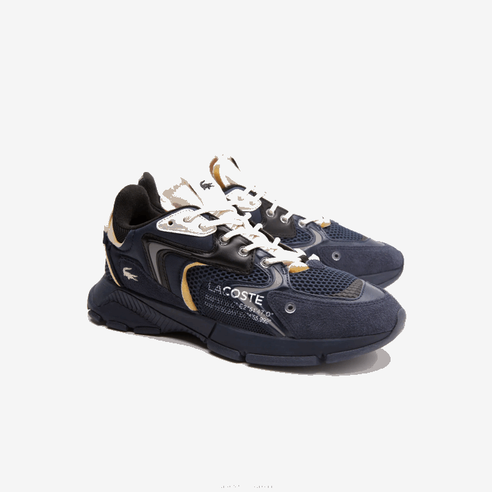 mornarica nb0 6H4B1697 muškarci Lacoste l003 neo tekstilne tenisice