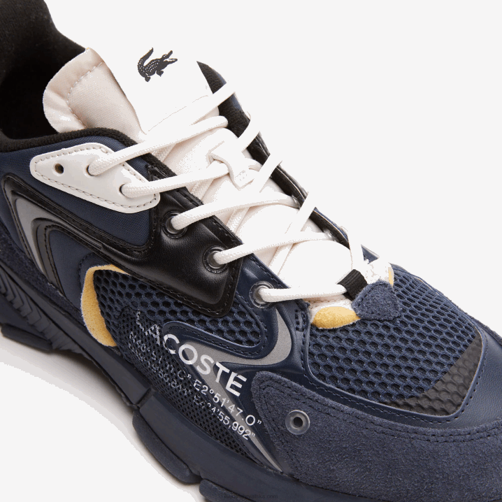 mornarica nb0 6H4B1697 muškarci Lacoste l003 neo tekstilne tenisice