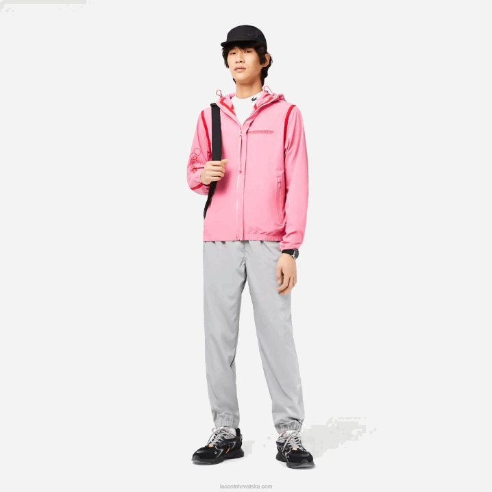 mornarica nb0 6H4B1697 muškarci Lacoste l003 neo tekstilne tenisice