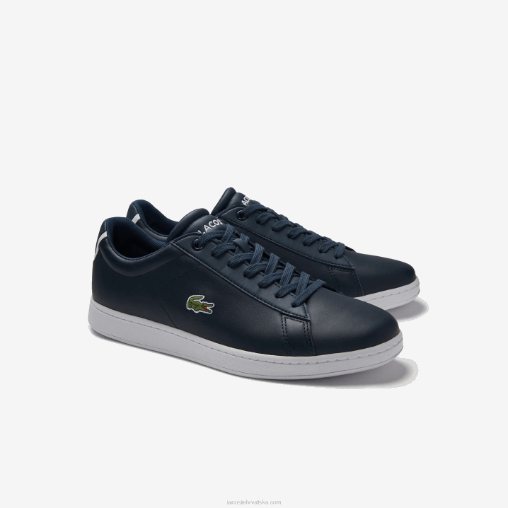 tamnoplava 003 6H4B1874 muškarci Lacoste carnaby evo kožne tenisice