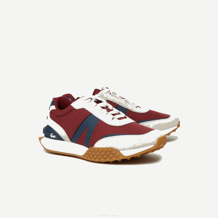 tamnoplava guma gu1 6H4B1781 muškarci Lacoste l-spin deluxe zimske cipele za van od kože i tekstila