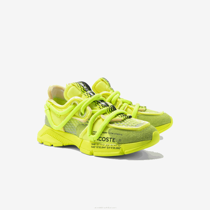 žuto žuto 2t7 6H4B1733 muškarci Lacoste l003 Active Runway tekstilne tenisice