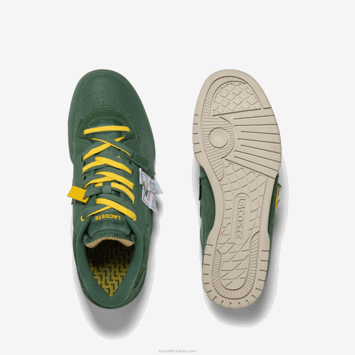 zelena 1m8 6H4B1749 muškarci Lacoste m89 kožne i tekstilne tenisice