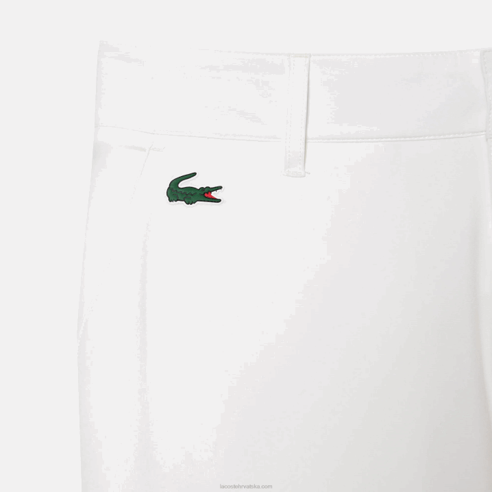 bijela 70v 6H4B421 muškarci Lacoste sportski rastezljivi golf chinos