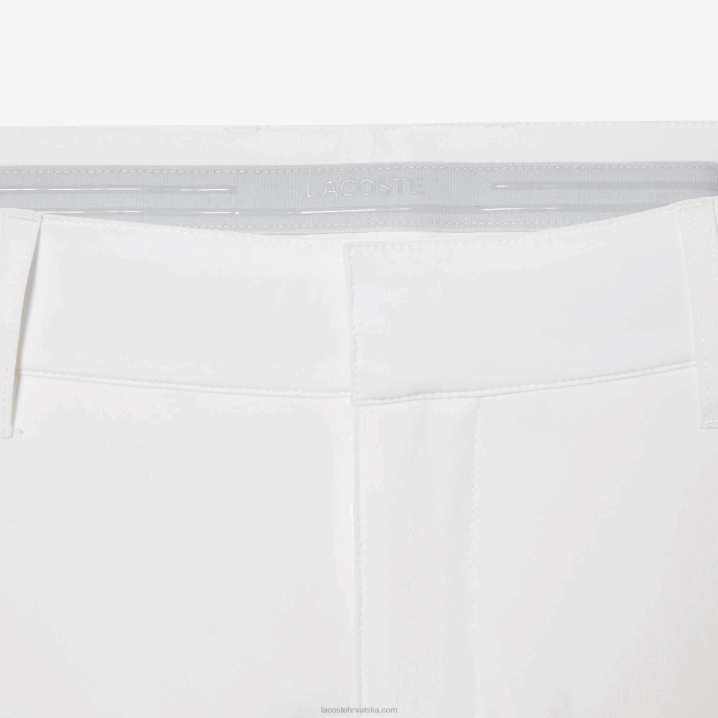 bijela 70v 6H4B421 muškarci Lacoste sportski rastezljivi golf chinos