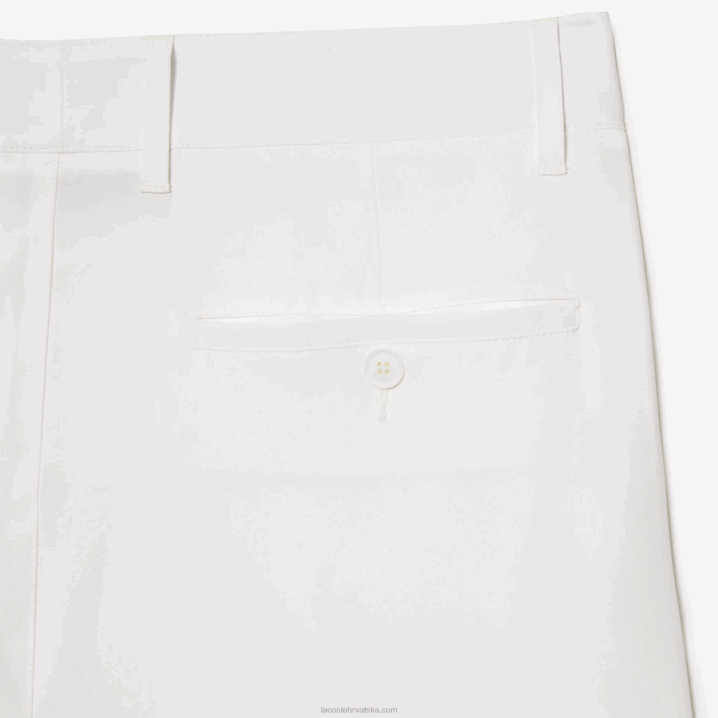 bijela 70v 6H4B421 muškarci Lacoste sportski rastezljivi golf chinos