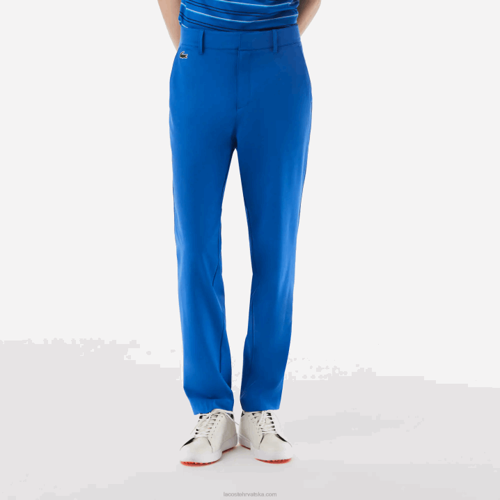 plavi kxb 6H4B423 muškarci Lacoste sportski rastezljivi golf chinos