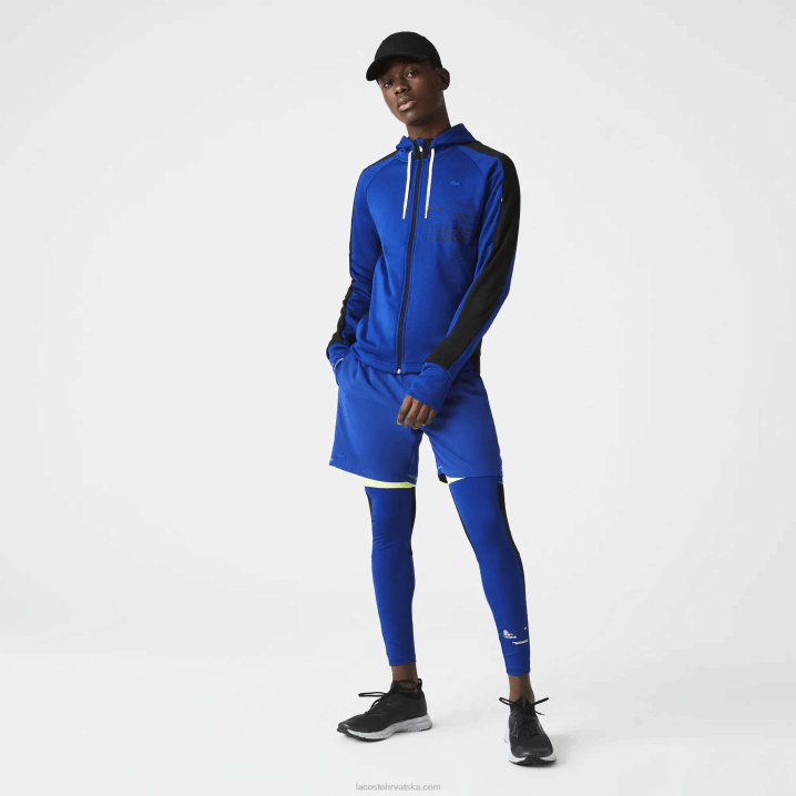 plava crna bijela phk 6H4B1138 muškarci Lacoste sportske tajice