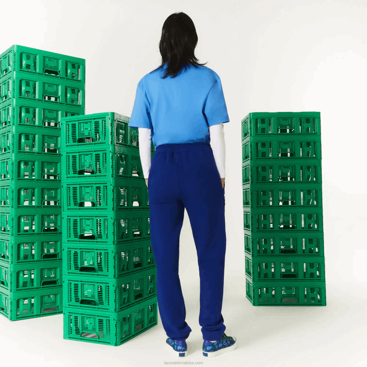 plavi bdm 6H4B1174 muškarcilacoste x minecraft hlače za trčanje od organskog pamuka