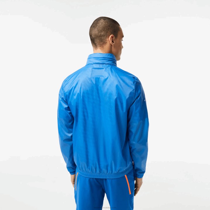 plava l99 6H4B402 muškarci Lacoste tenis x novak djokovic zip jakna