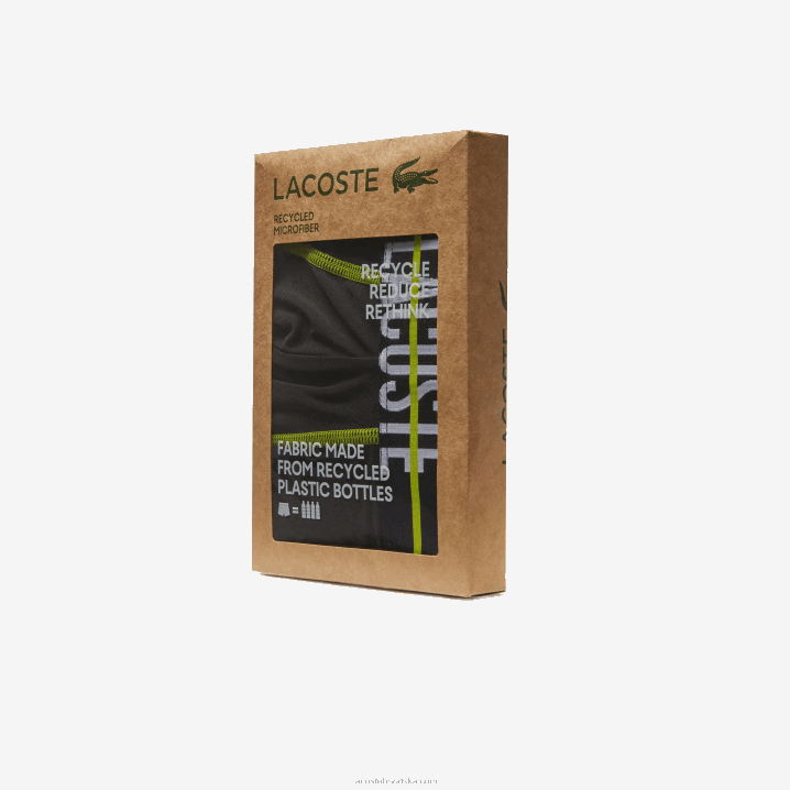 crno žuta 9y2 6H4B1492 muškarci Lacoste prtljažnik od džersija bez šavova