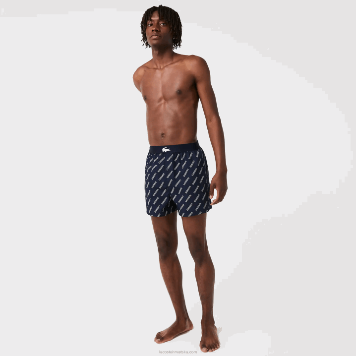 tamnoplava vuc 6H4B1578 muškarci Lacoste ultra-mekane pamučne bokserice 3 kom