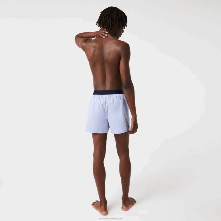tamnoplava vuc 6H4B1578 muškarci Lacoste ultra-mekane pamučne bokserice 3 kom