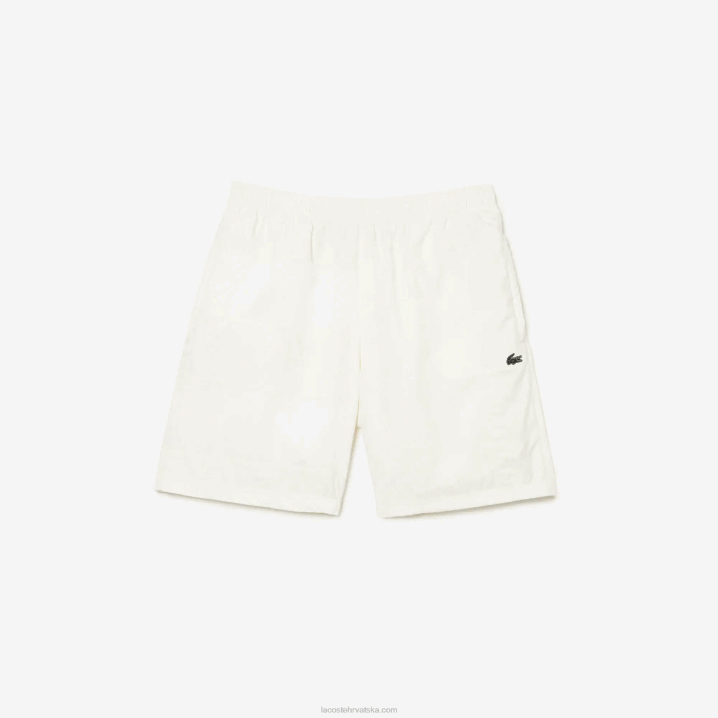 bijeli b5l 6H4B1501 muškarci Lacoste kratke hlače s patchwork efektom blok boja
