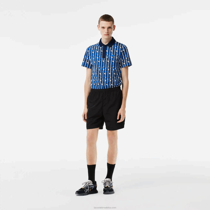 crna 031 6H4B465 muškarci Lacoste vodootporne kratke hlače