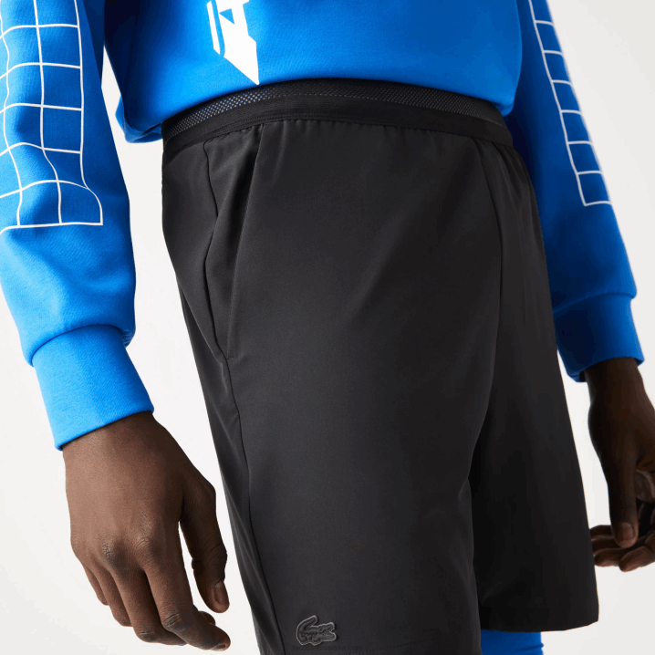 crno plava 985 6H4B1423 muškarci Lacoste sportske kratke hlače 3-u-1 s ugrađenom postavom