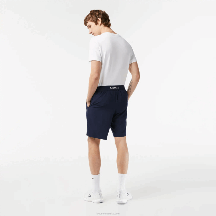 mornarsko plava bijela 525 6H4B1411 muškarci Lacoste sportske ultra lagane kratke hlače